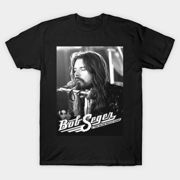 Bob seger Piano Song T-Shirt by bodisemok